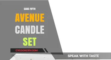 Luxurious Saks Fifth Avenue Candle Set: Elevate Your Home Ambiance