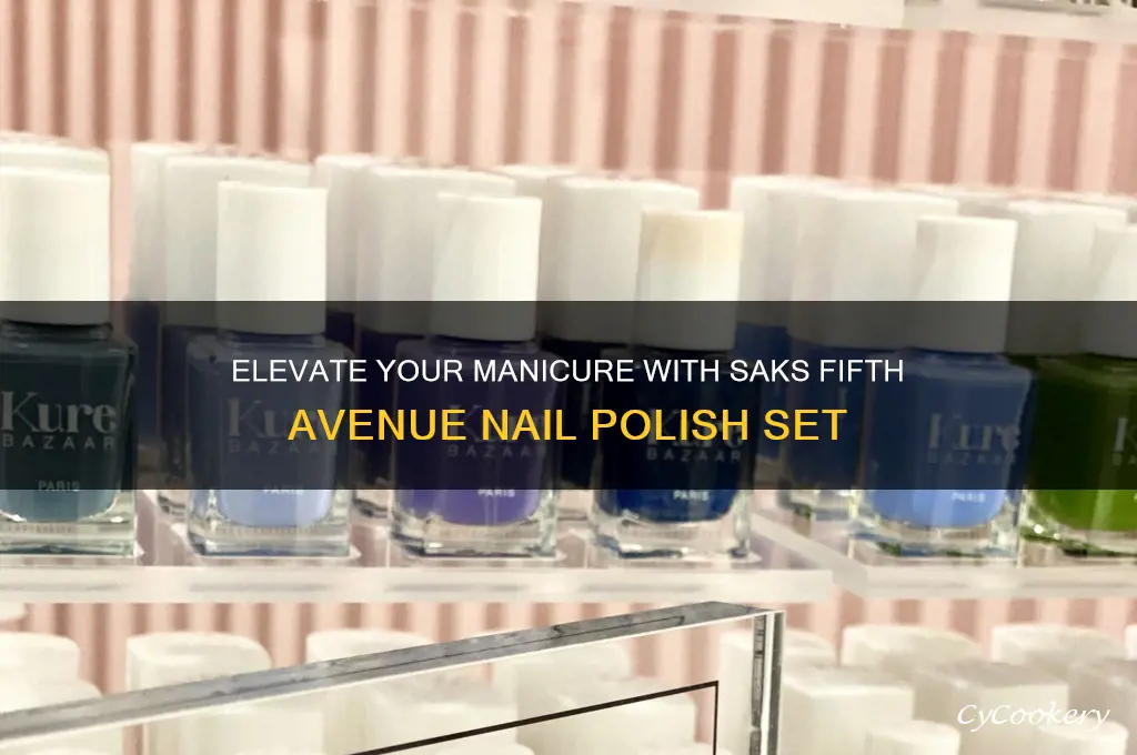 saks fifth avenue nail polish set