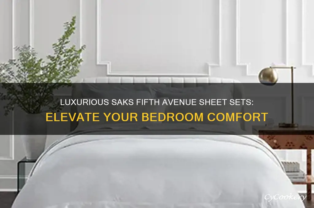 saks fifth avenue sheet sets