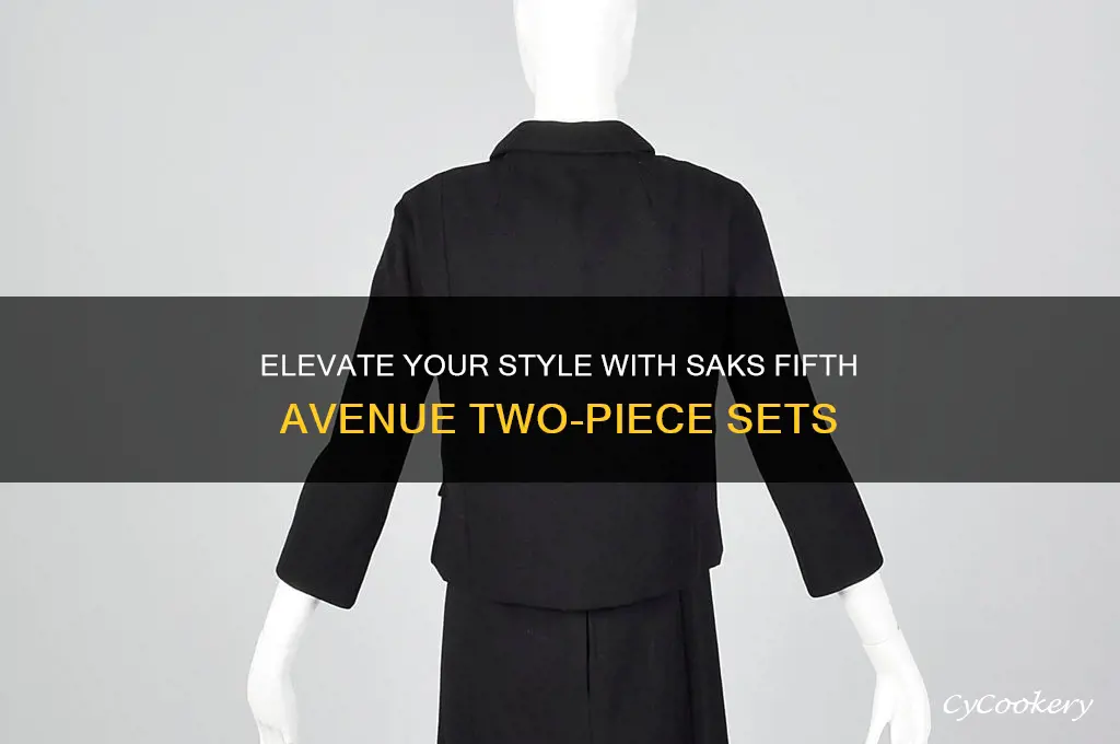 saks two piece set