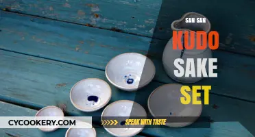Elegant San San Kudo Sake Set: A Perfect Blend of Tradition and Modernity