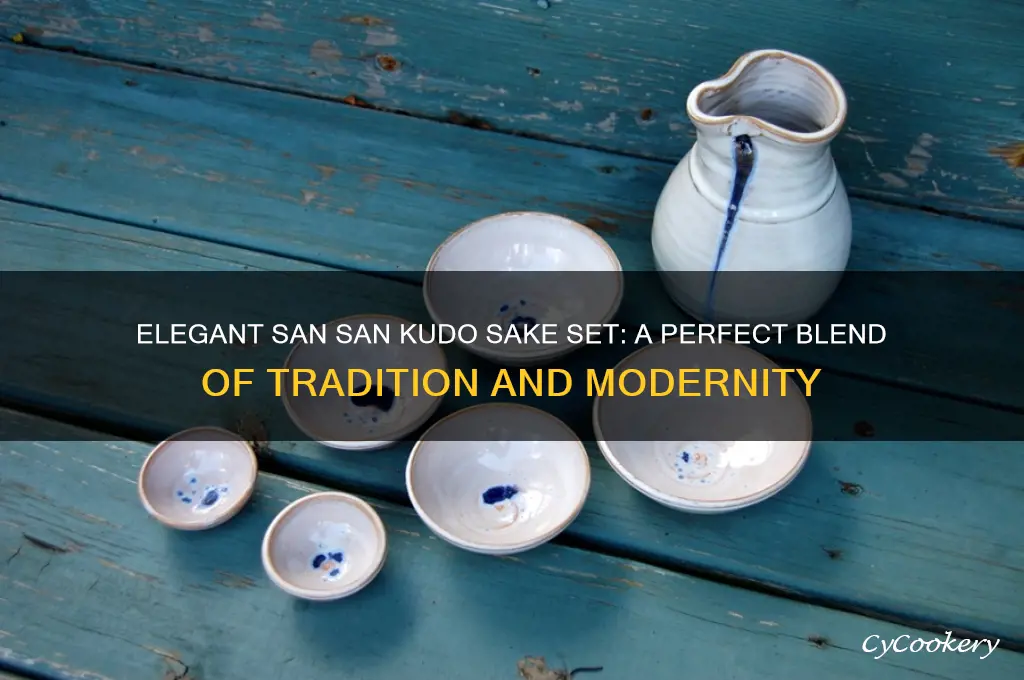 san san kudo sake set