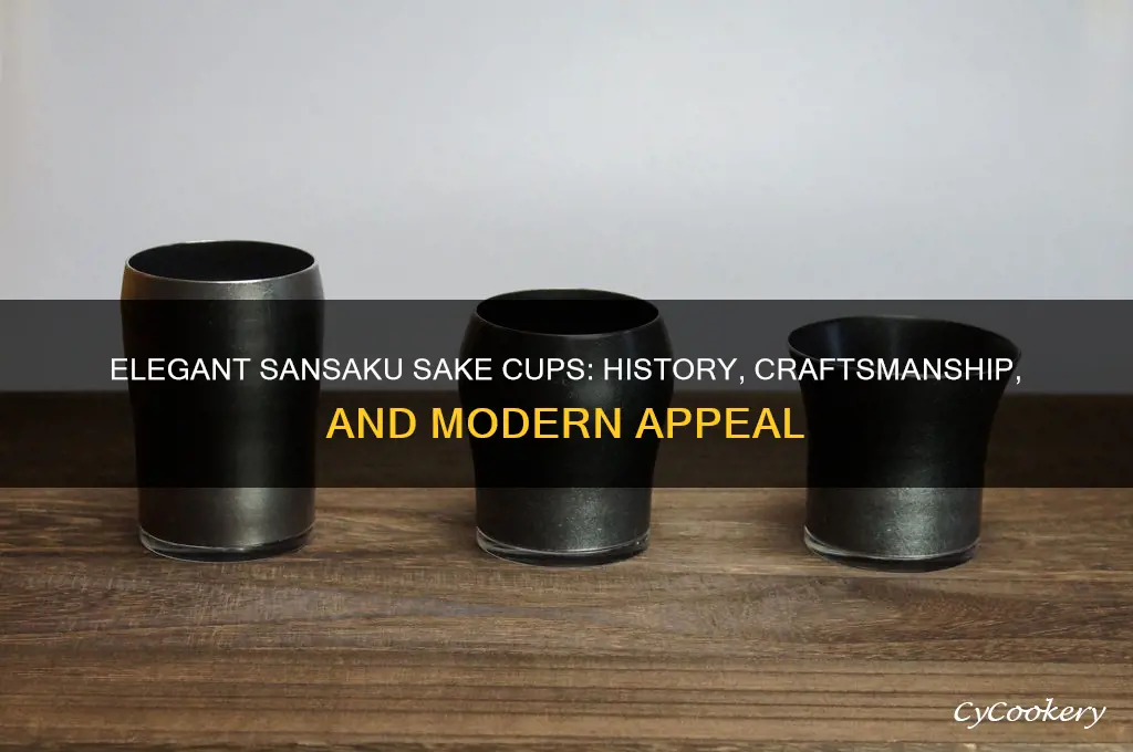 sansaku sake cups