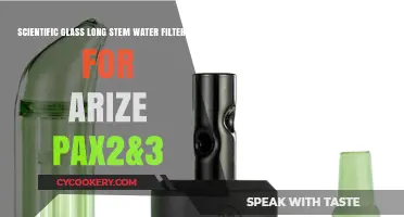 Enhance Arize Pax 2&3 with Scientific Glass Long Stem Water Filter