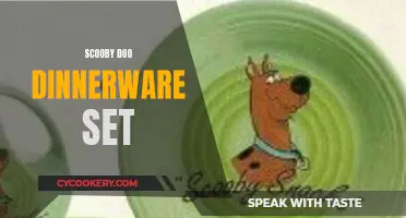 Scooby-Doo Dinnerware Set: A Mystery-Solving Meal