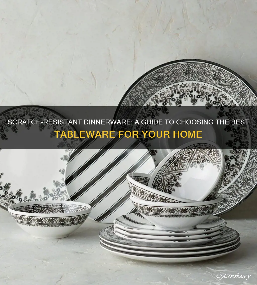 scratch proof dinnerware