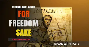 Embracing Freedom: Scripture's Call to Liberation for Freedom's Sake