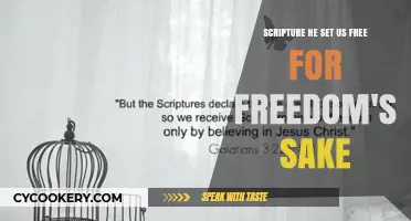 Scripture's Promise: Embracing the Freedom Christ Secured for Us