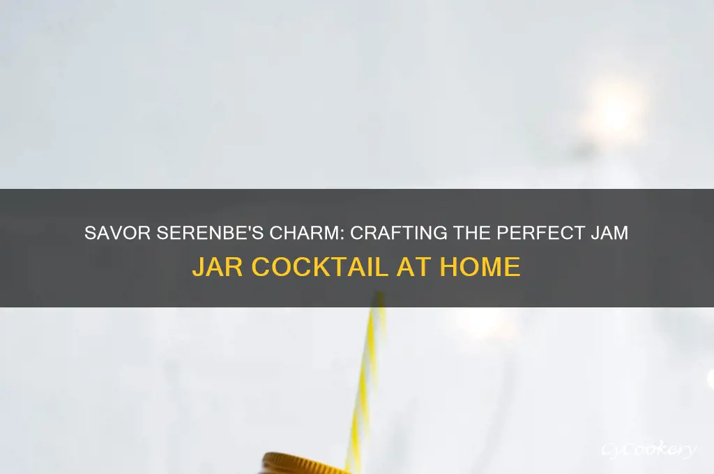 serenbe jam jar drink