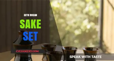 Seth Rogen's Sake Set: A Blend of Humor and Tradition