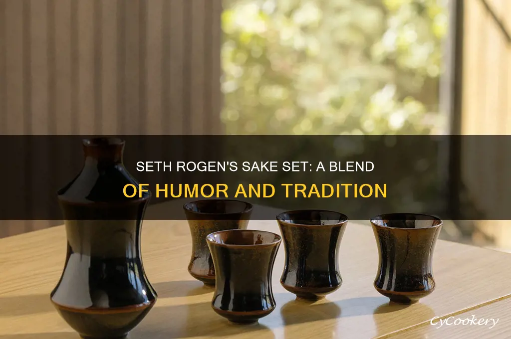 seth rogan sake set