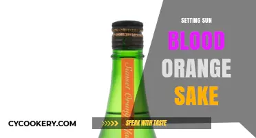 Sunset Sips: Blood Orange Sake's Vibrant Twilight Fusion Unveiled