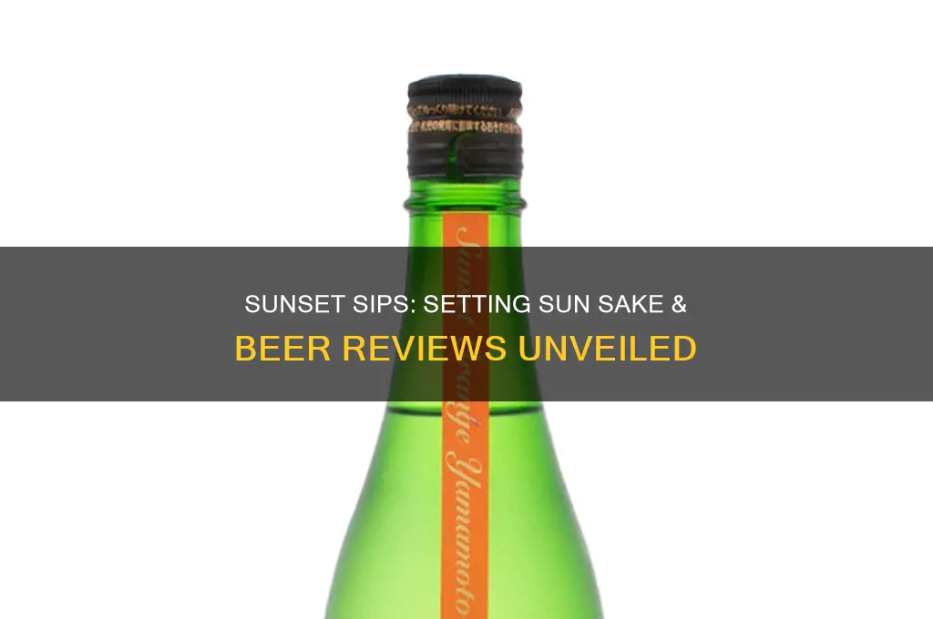setting sun sake beerreviews