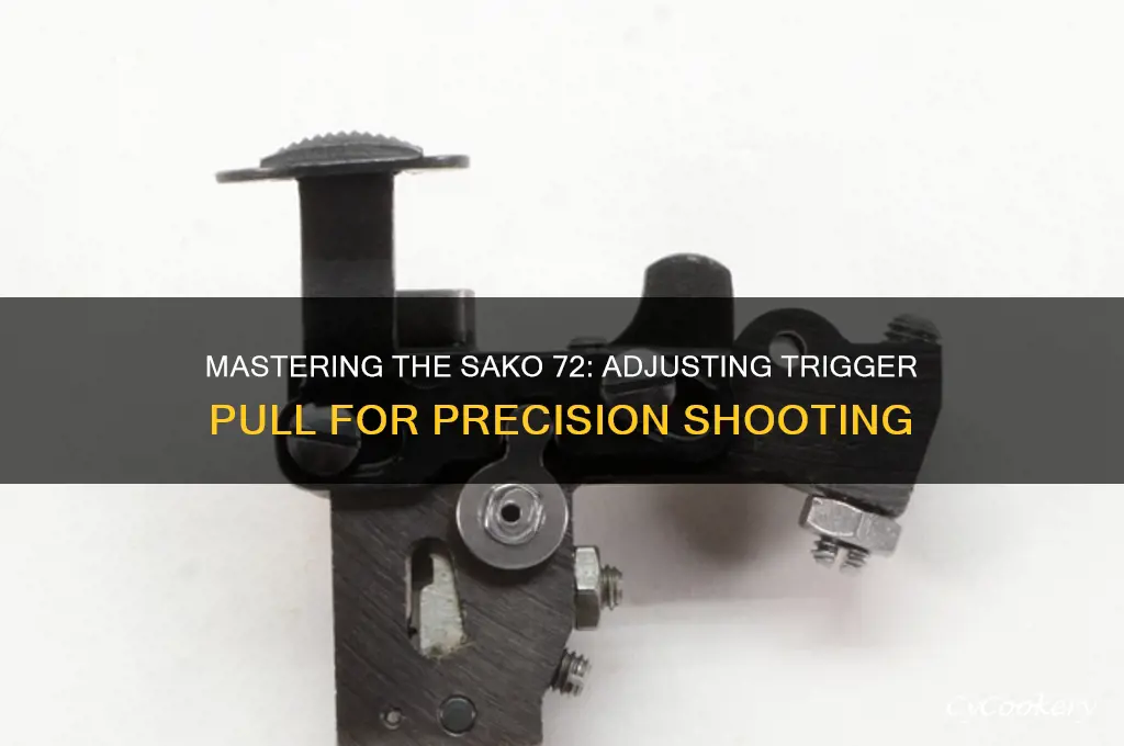 setting trigger pull on sako 72