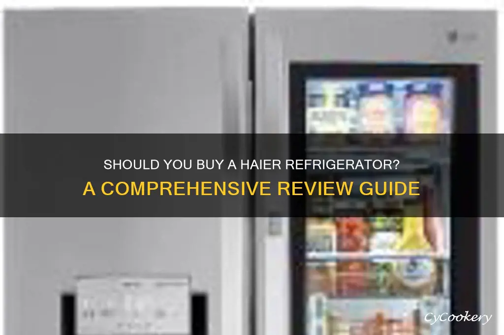 shall i buy a haier refrigerator refrigerators