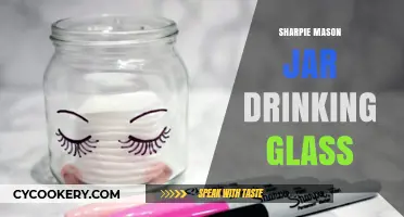 DIY Sharpie Mason Jar Drinking Glass: Creative Crafting Ideas