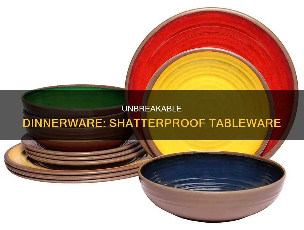 shatterproof dinnerware sets