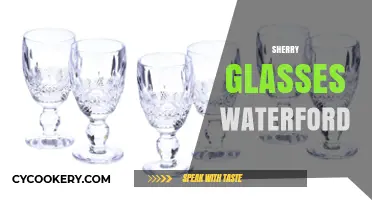 Elegant Sherry Glasses by Waterford: A Toast to Timeless Craftsmanship