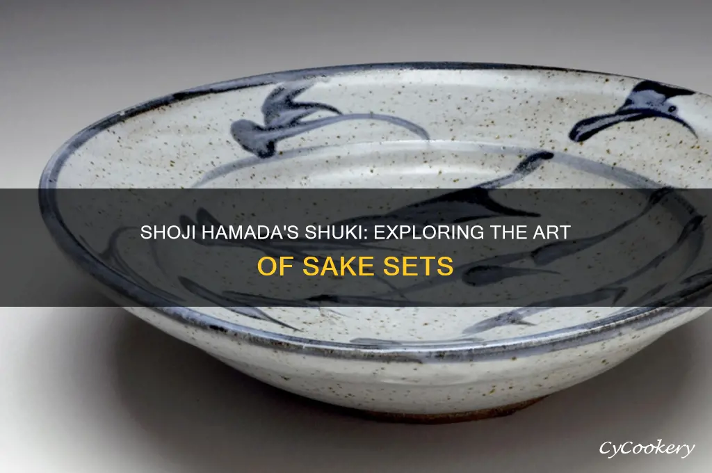 shoji hamada shuki or sake set
