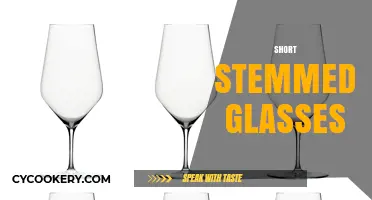 Elegant Short Stemmed Glasses: Enhancing Your Table Setting and Drinking Experience