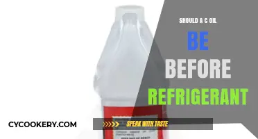 Should C Oil Be Added Before Refrigerant? A Comprehensive Guide