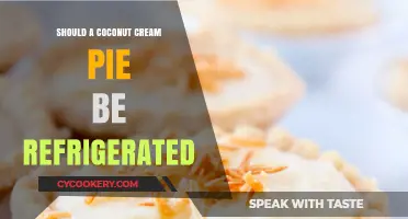 Should Coconut Cream Pie Be Refrigerated? Storage Tips Revealed