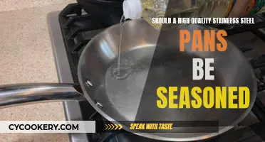 Steel Pans: Seasoning Needed?