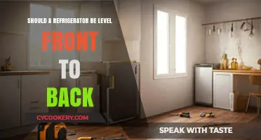 Is Your Fridge Level? Why Front-to-Back Balance Matters