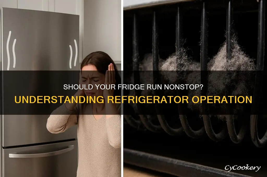 should a refrigerator run all the time