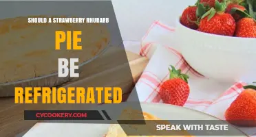 Refrigerate or Not? The Strawberry Rhubarb Pie Storage Dilemma