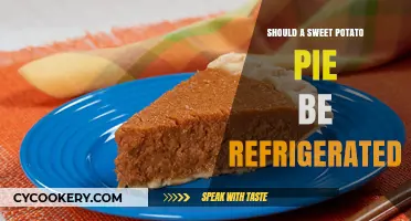 Should Sweet Potato Pie Be Refrigerated? Storage Tips Revealed