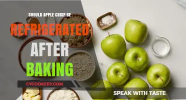 Should Apple Crisp Be Refrigerated? Post-Baking Storage Tips