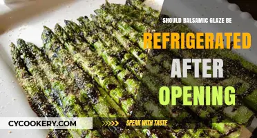 Should Balsamic Glaze Be Refrigerated After Opening? Expert Tips