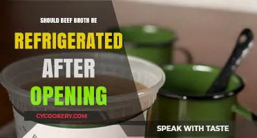 Refrigerate Beef Broth After Opening? Essential Storage Tips Revealed