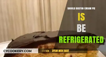Should Boston Cream Pie Be Refrigerated? Storage Tips Revealed