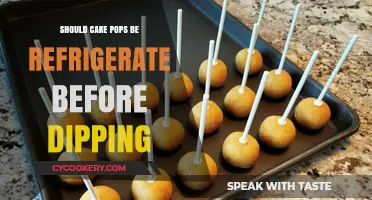 Should Cake Pops Be Refrigerated Before Dipping? Tips for Perfect Results