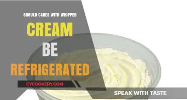 Should Whipped Cream Cakes Be Refrigerated? Storage Tips Revealed