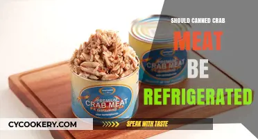 Should Canned Crab Meat Be Refrigerated? Storage Tips Revealed