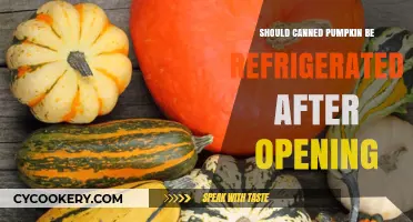 Should Canned Pumpkin Be Refrigerated After Opening? Tips and Best Practices