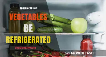 Should Canned Veggies Be Chilled? Refrigeration Tips for Freshness