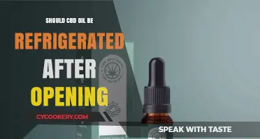 Should CBD Oil Be Refrigerated After Opening? Storage Tips Revealed