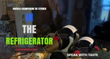 Should Champagne Be Stored in the Refrigerator? Expert Tips