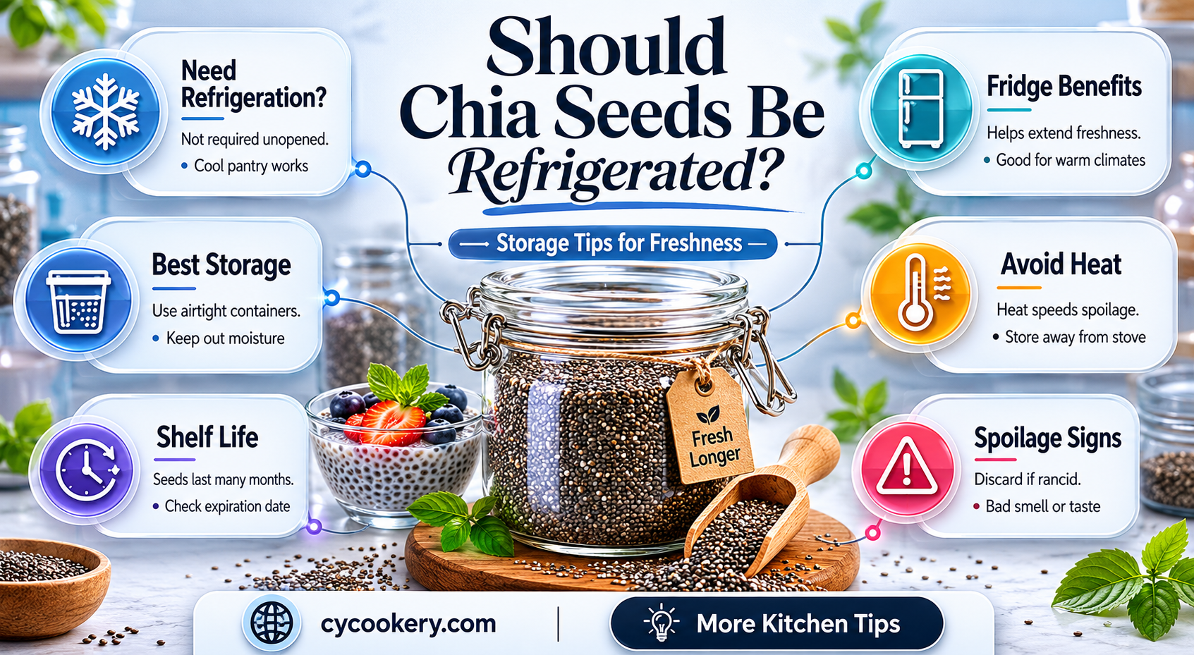 are chia seeds supposed to be refrigerated