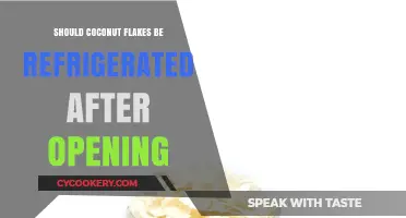 Should Coconut Flakes Be Refrigerated After Opening? Storage Tips