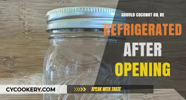 Should Coconut Oil Be Refrigerated After Opening? A Storage Guide