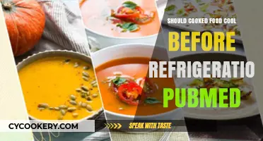 Cooling Cooked Food Before Refrigeration: PubMed Insights and Best Practices