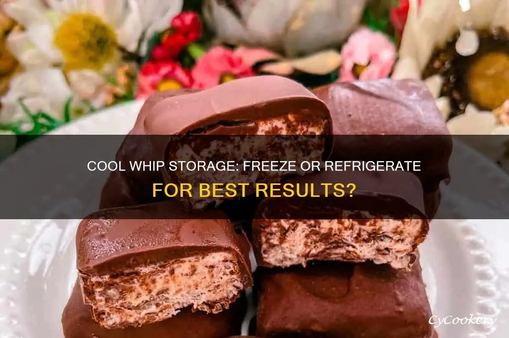 should cool whip be frozen or refrigerated
