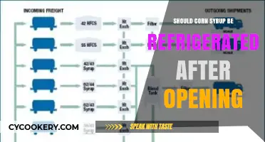 Should Corn Syrup Be Refrigerated After Opening? A Guide