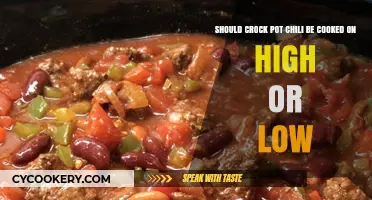 High or Low: Perfect Crock Pot Chili Cooking Temperature Tips