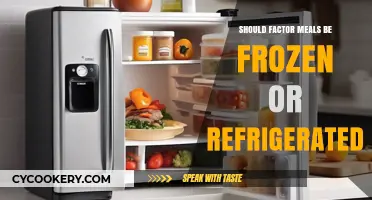 Frozen vs. Refrigerated: Optimal Storage for Factor Meals Explained